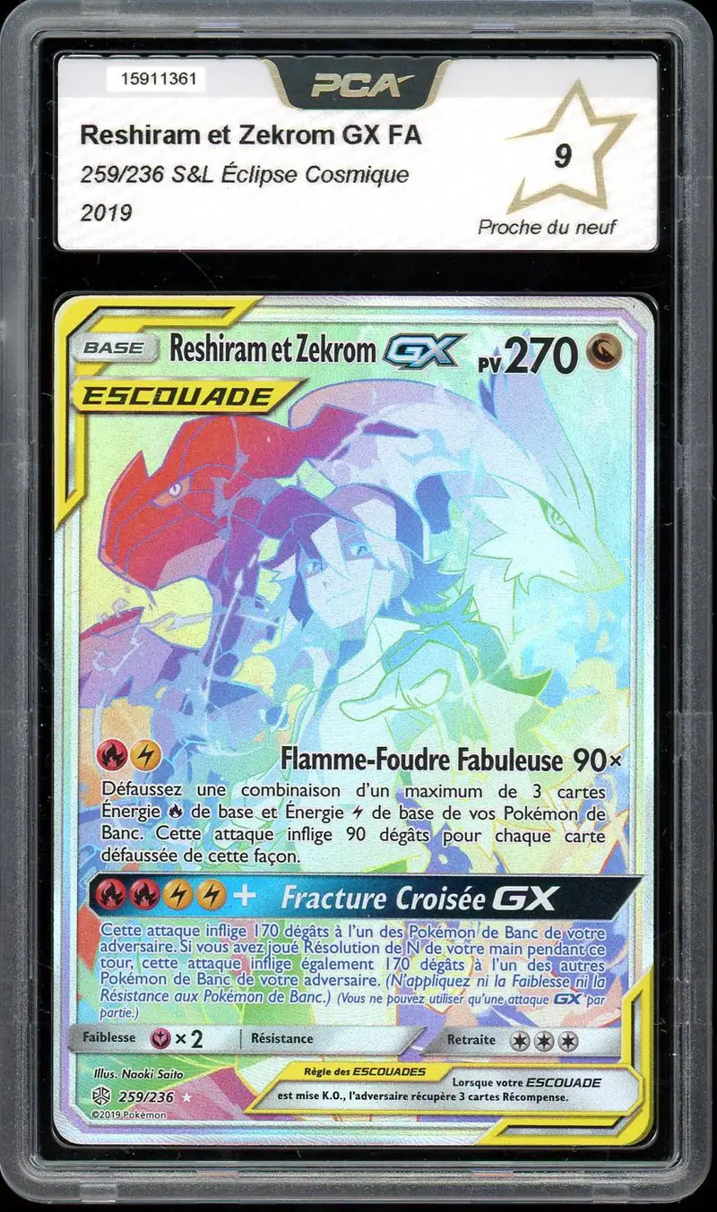 PCA 9 Reshiram et Zekrom Gx
