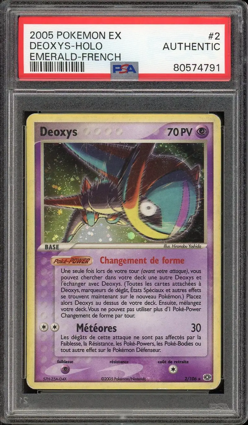 PSA A Deoxys Holo