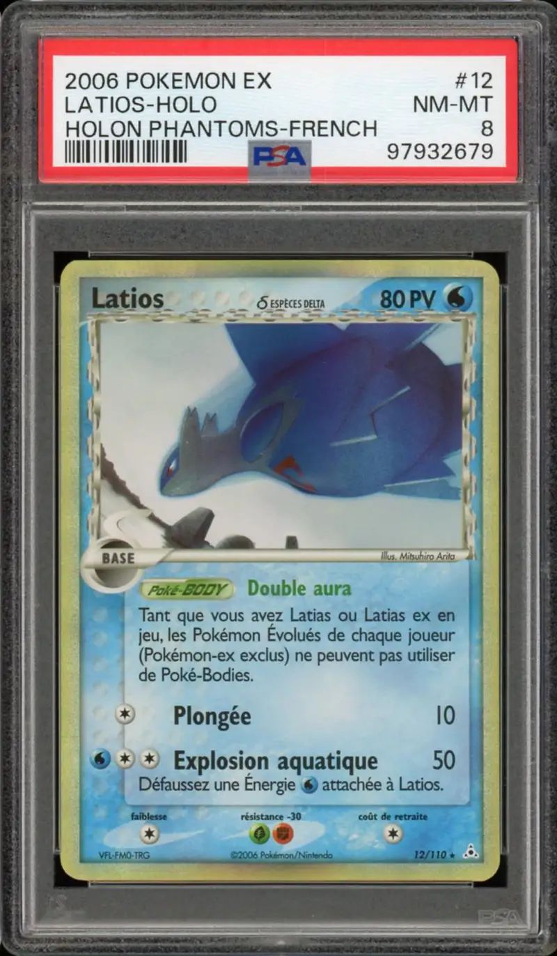 PSA 8 Latios Holo
