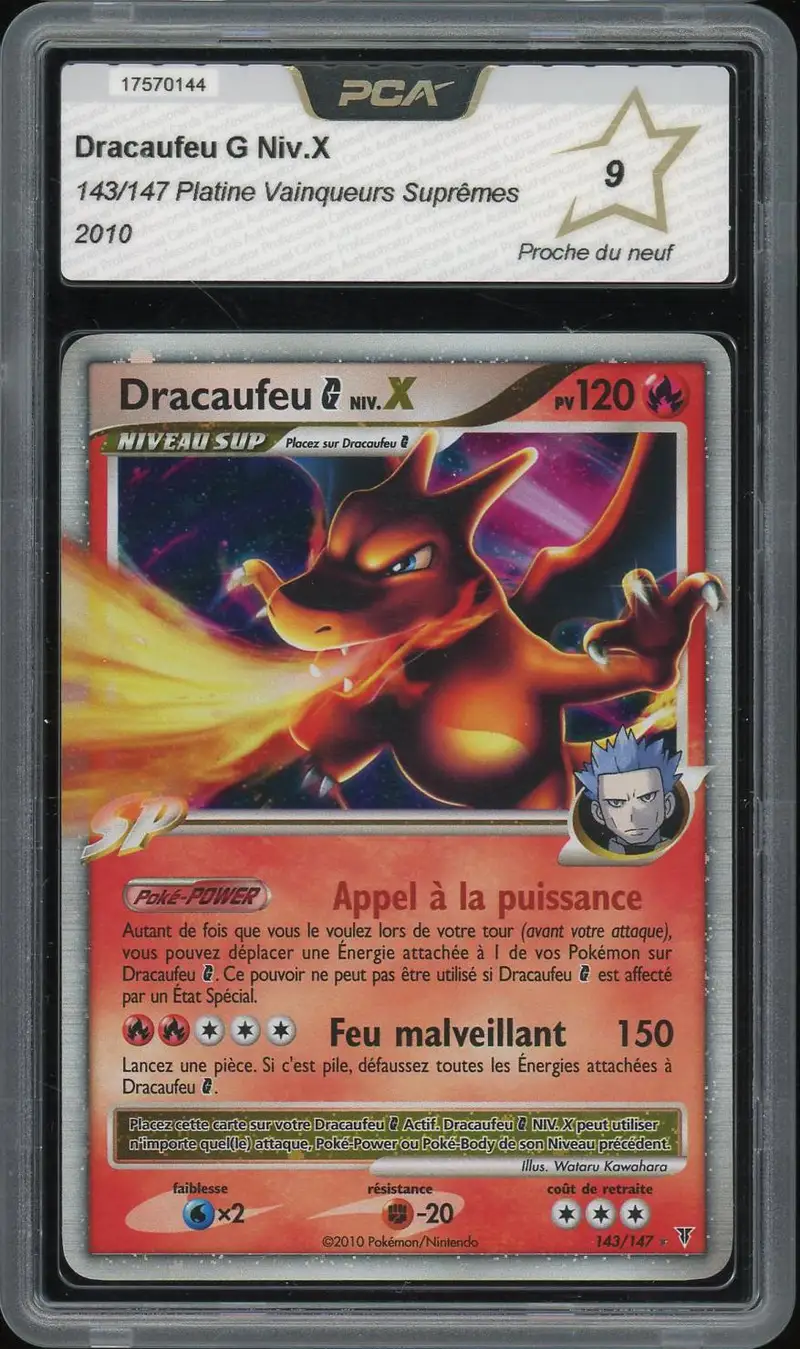 PCA 9 Dracaufeu G Niv. X