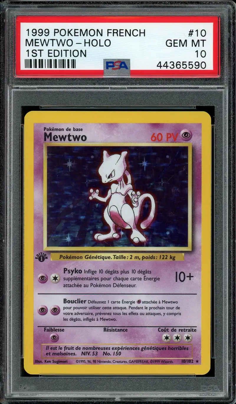 PSA 10 Mewtwo Holo