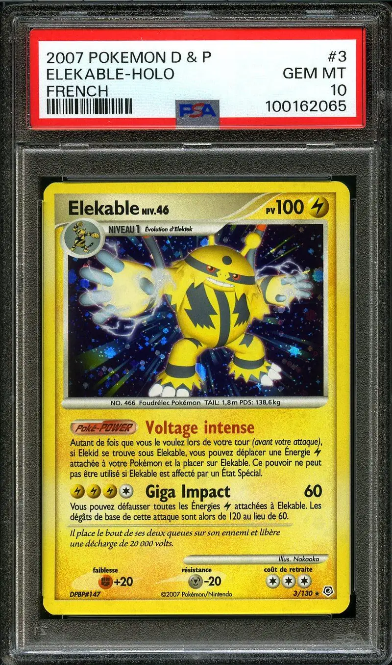 PSA 10 Elekable Holo