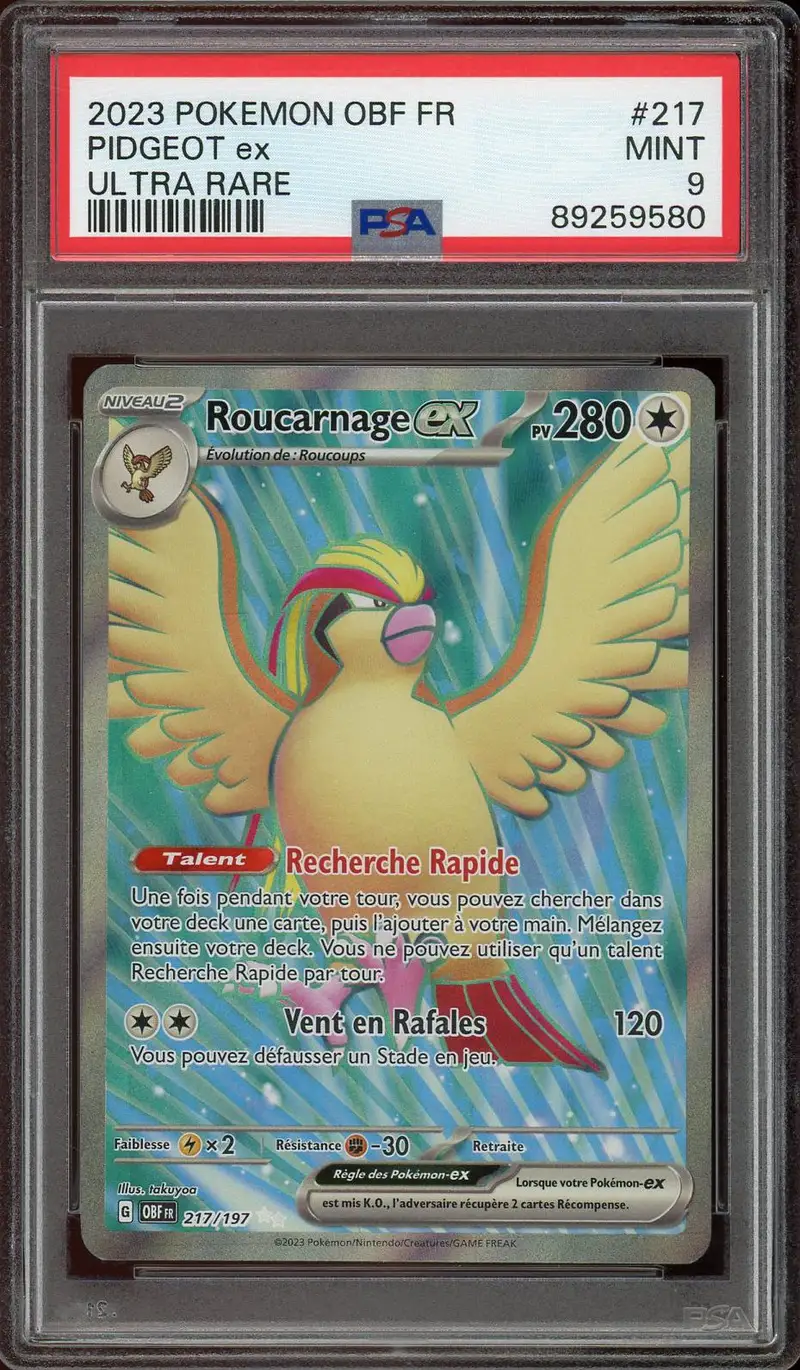 PSA 9 Roucarnage Ex