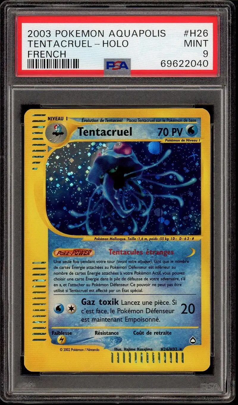 PSA 9 Tentacruel Holo