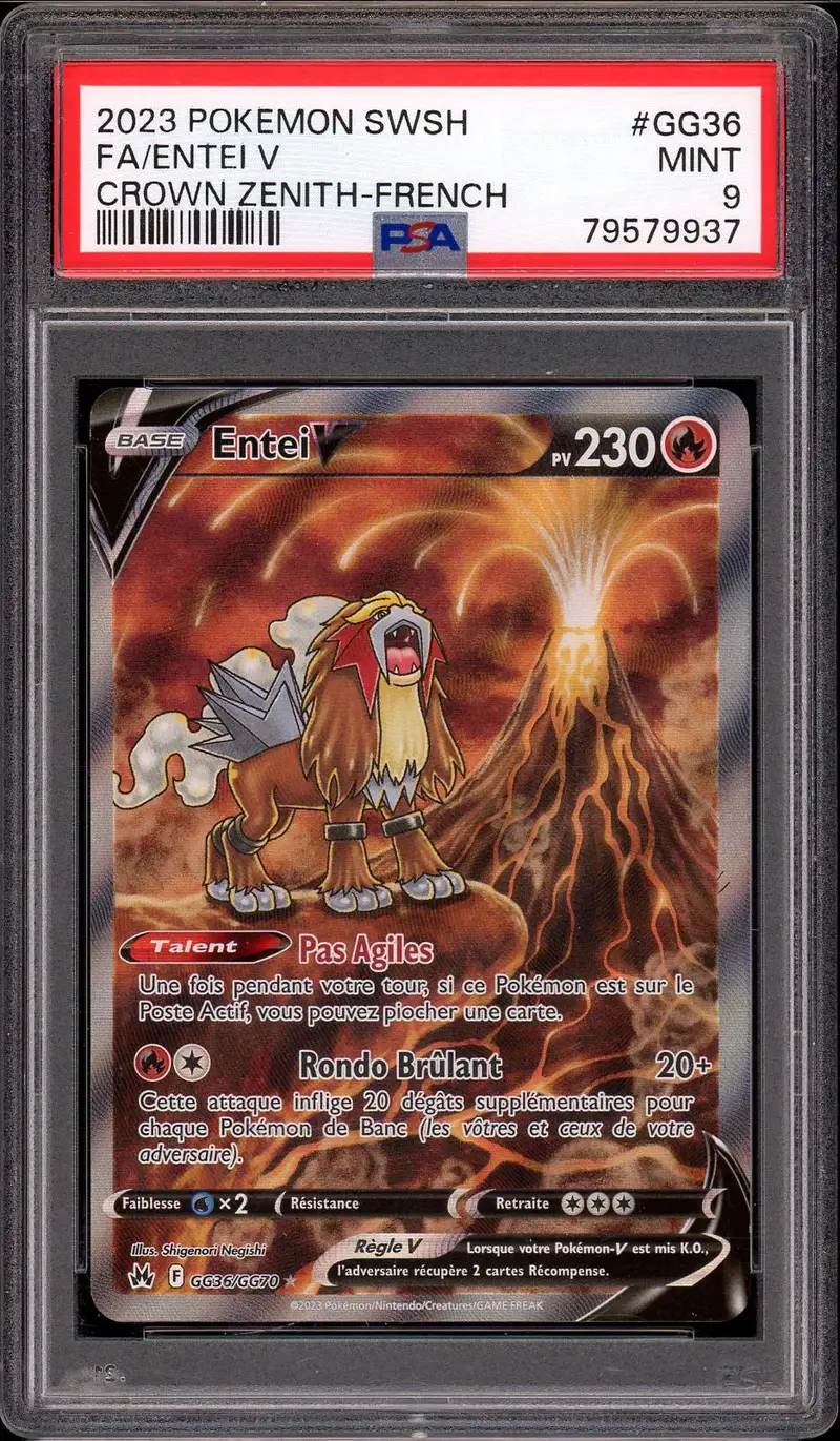 PSA 9 Entei V