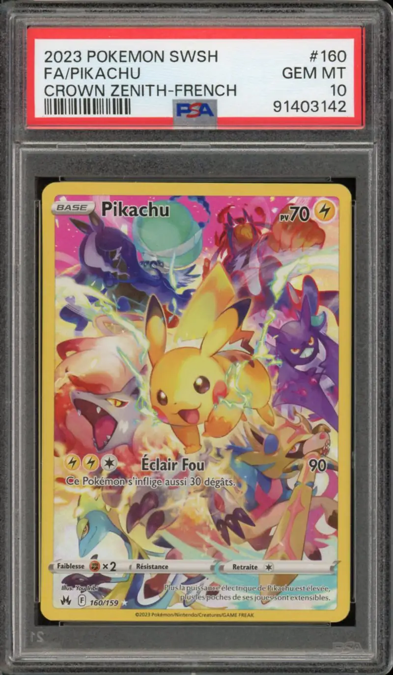PSA 10 Pikachu