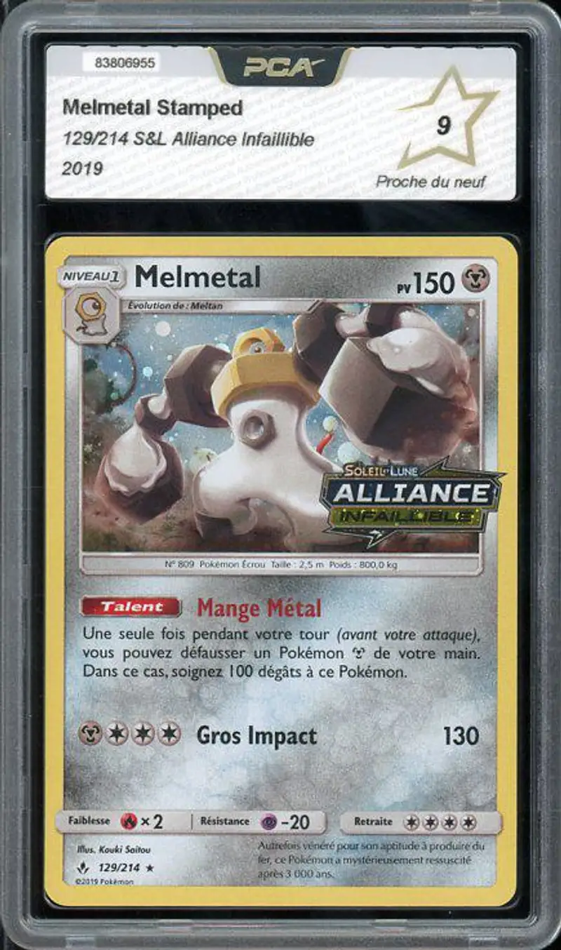 PCA 9 Melmetal Holo Stamped