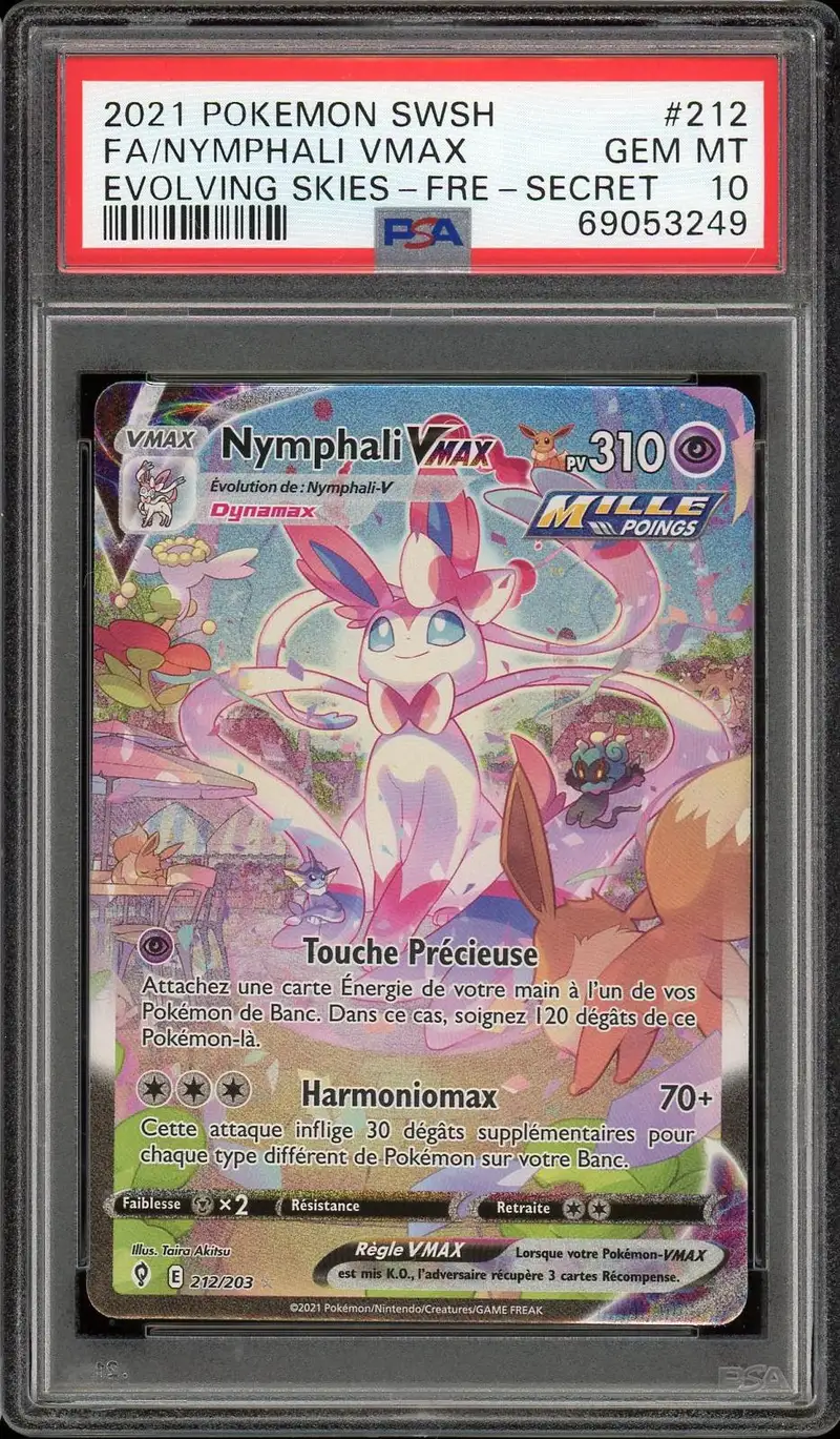 PSA 10 Nymphali VMax