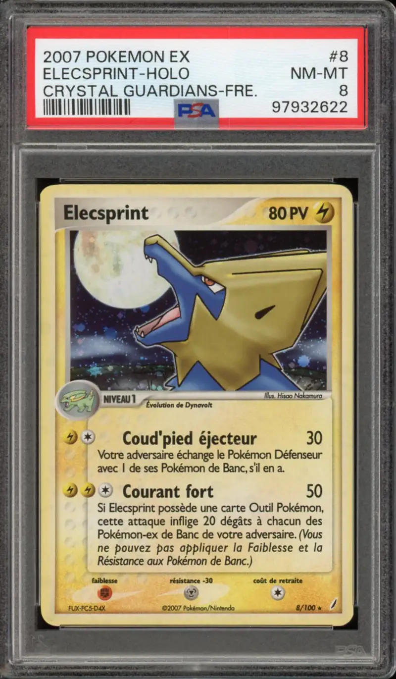PSA 8 Elecsprint Holo