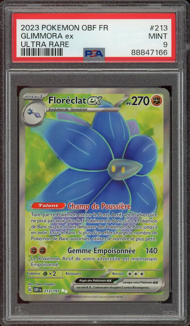 PSA 9 Floréclat Ex