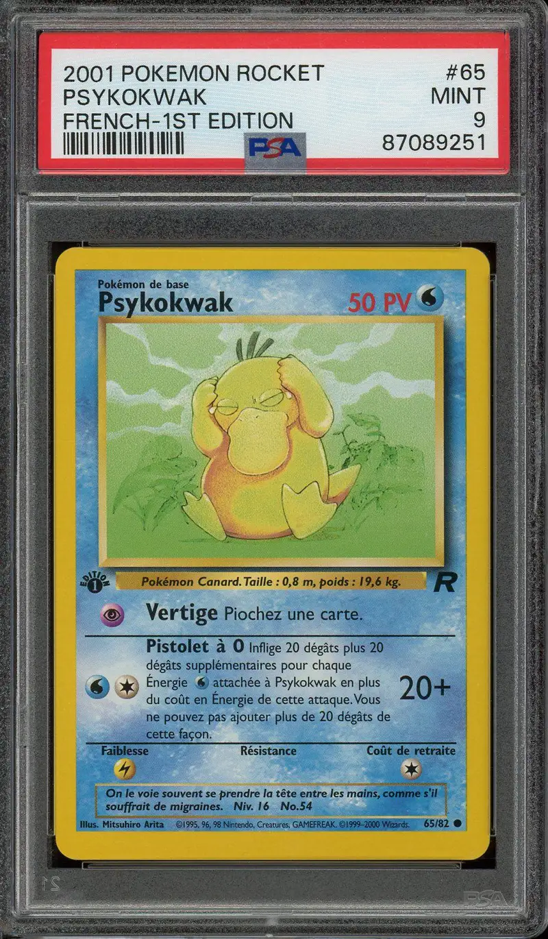 PSA 9 Psykokwak