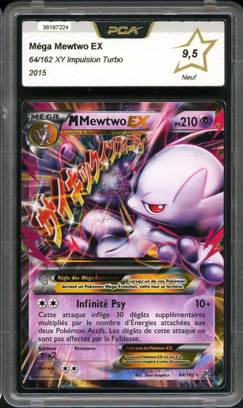 PCA 9.5 Méga Mewtwo Ex