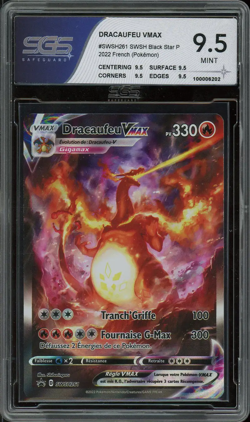 SGS 9.5 Dracaufeu VMax