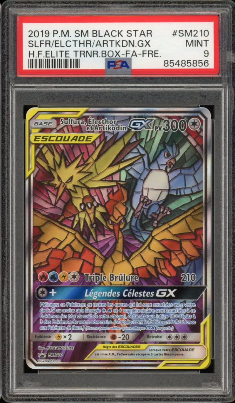 PSA 9 Sulfura, Électhor et Artikodin Gx