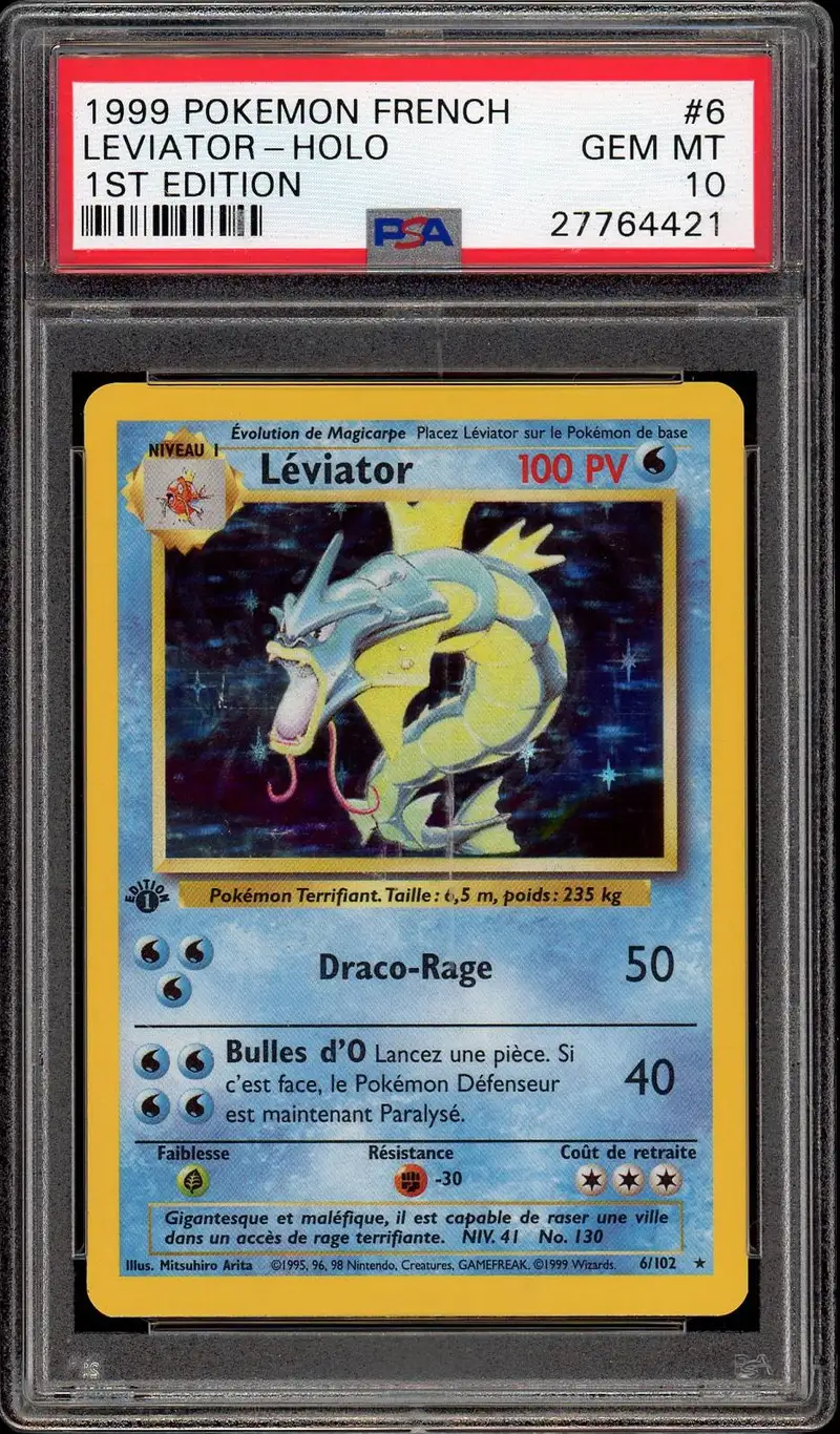 PSA 10 Léviator Holo