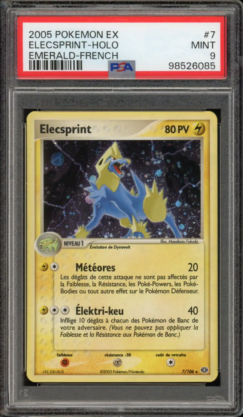 PSA 9 Elecsprint Holo