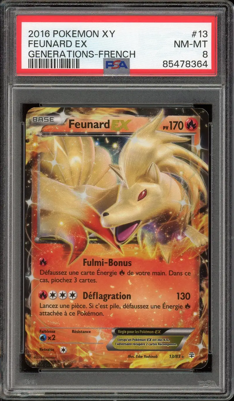 PSA 8 Feunard Ex