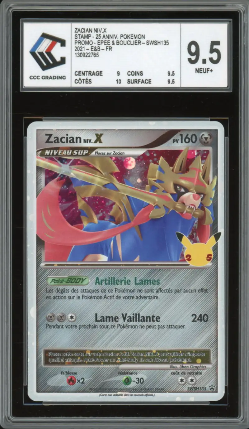 CCC 9.5 Zacian Niv.X