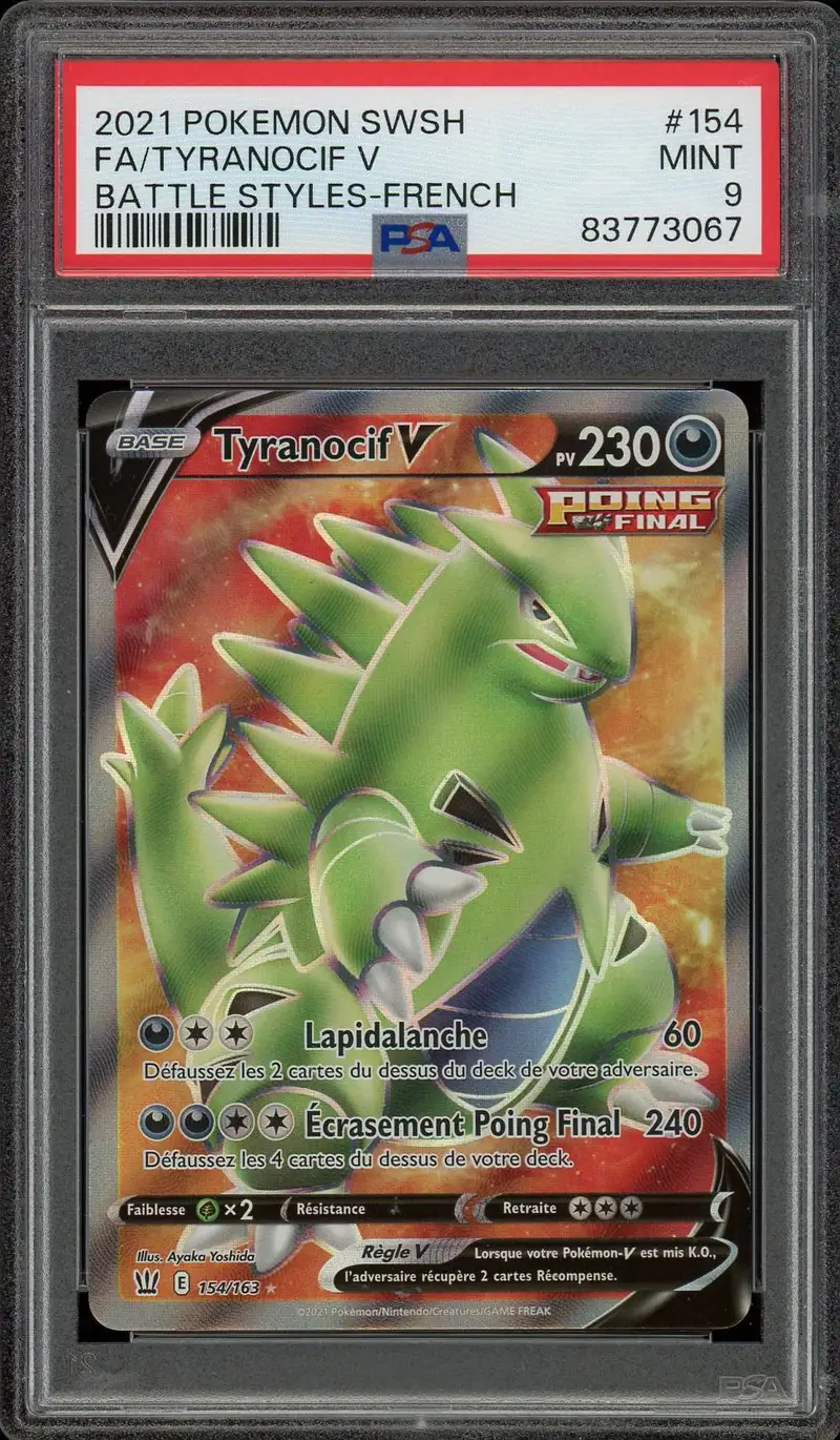 PSA 9 Tyranocif V
