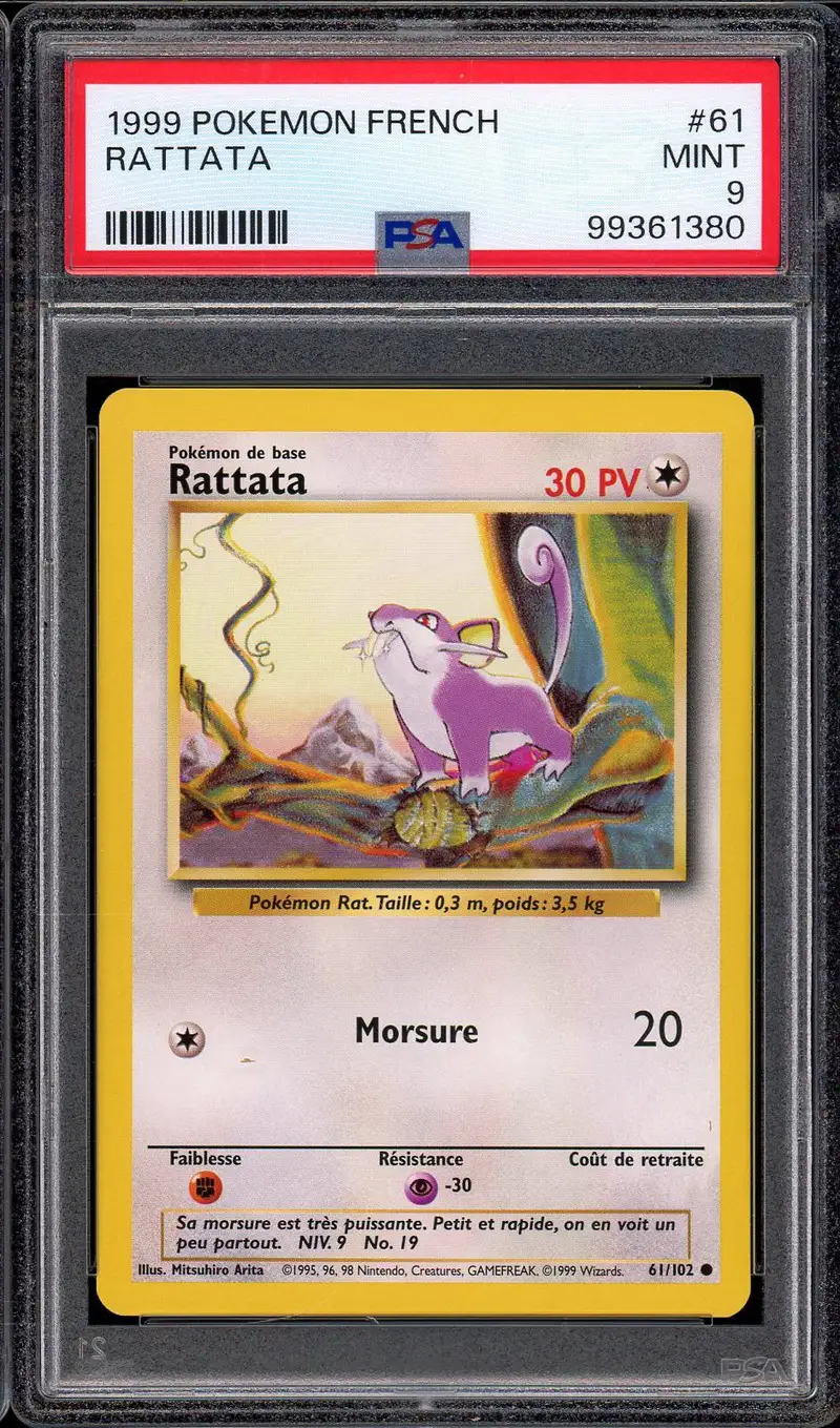 PSA 9 Rattata