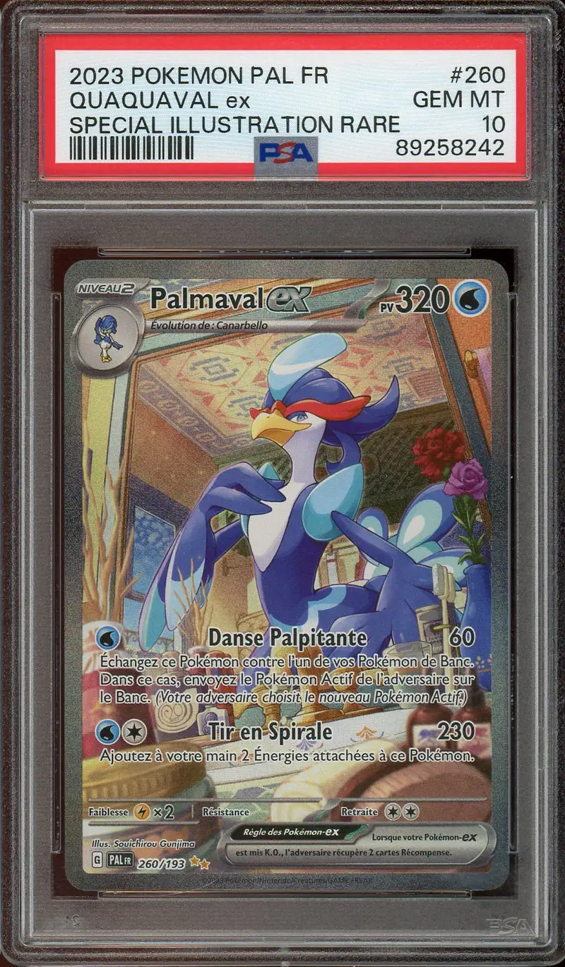 PSA 10 Palmaval Ex