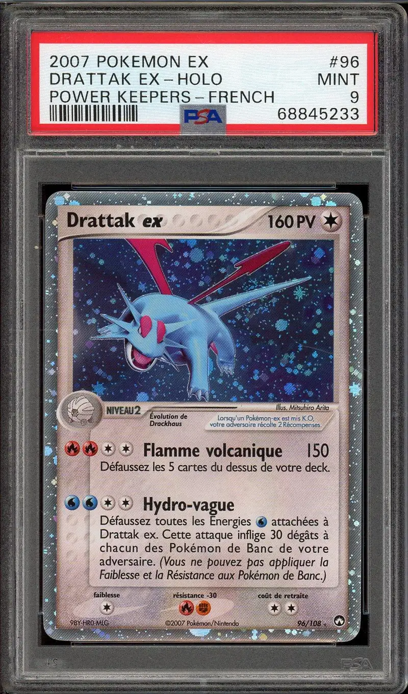PSA 9 Drattak Ex