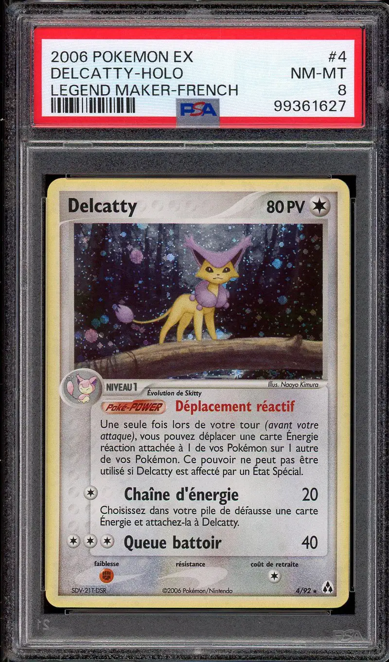 PSA 8 Delcatty Holo