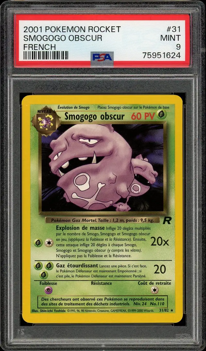 PSA 9 Smogogo Obscur