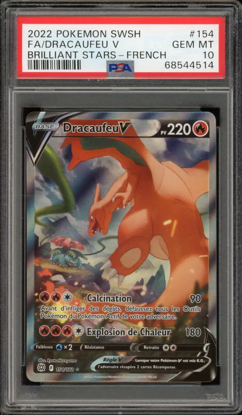 PSA 10 Dracaufeu V