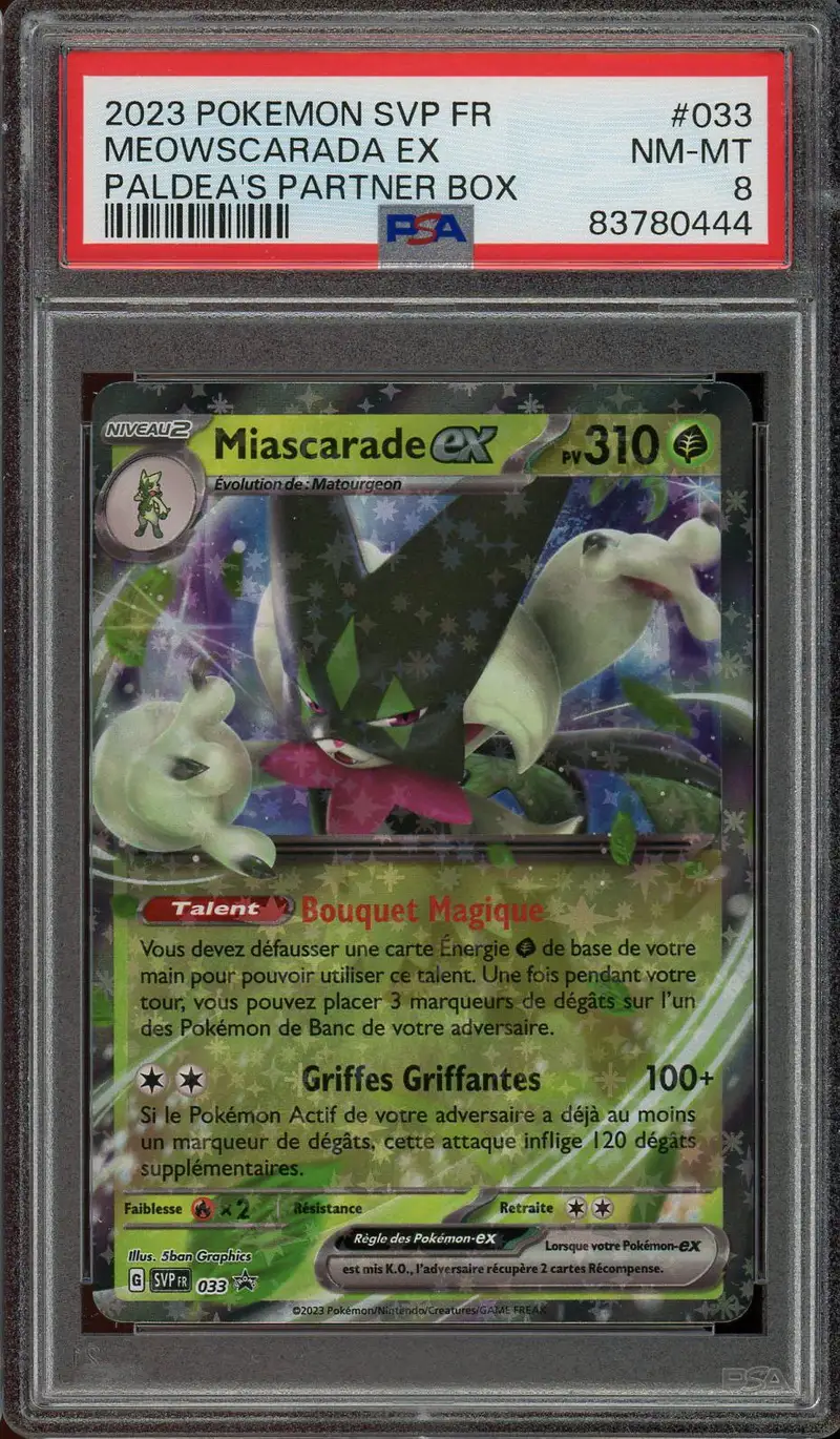 PSA 8 Miascarade Ex