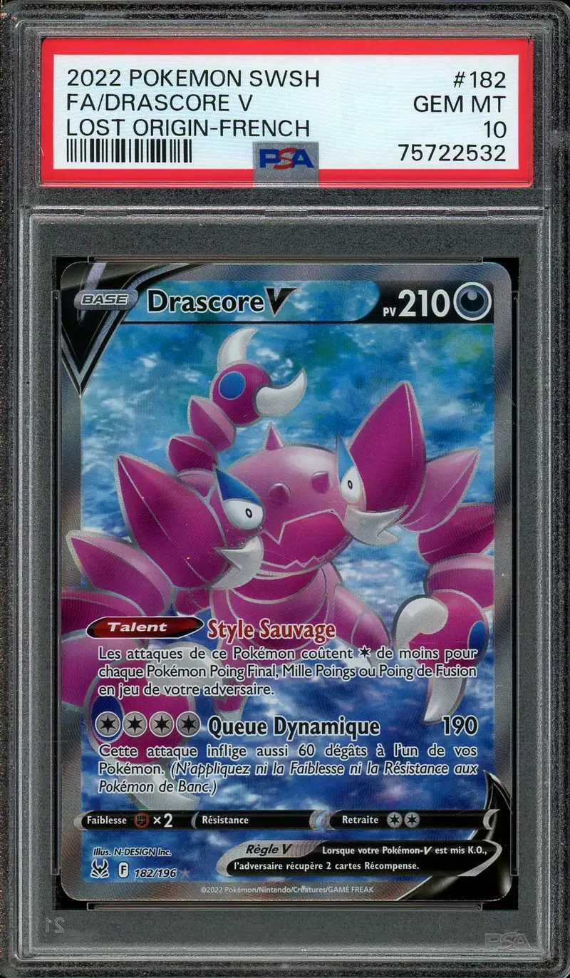 PSA 10 Drascore V