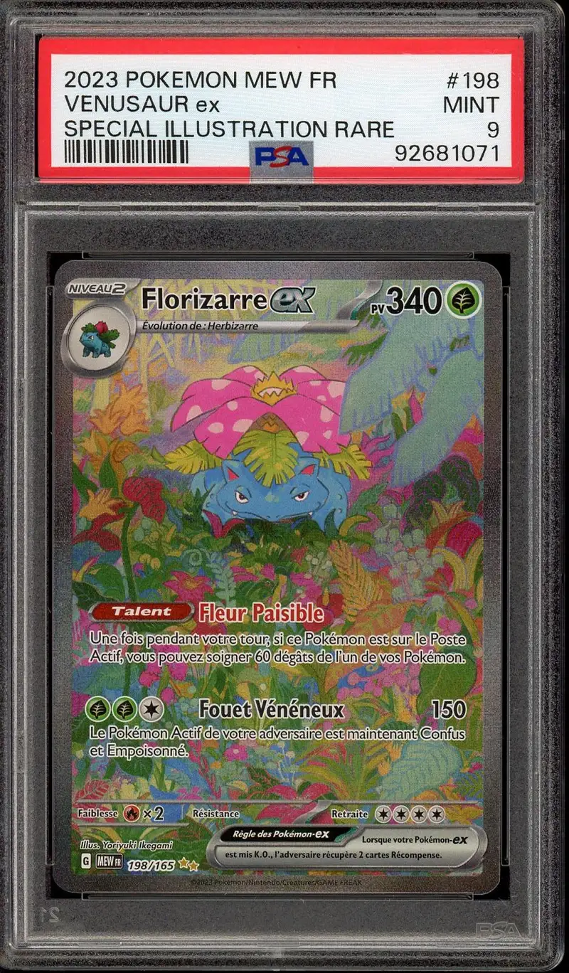 PSA 9 Florizarre Ex