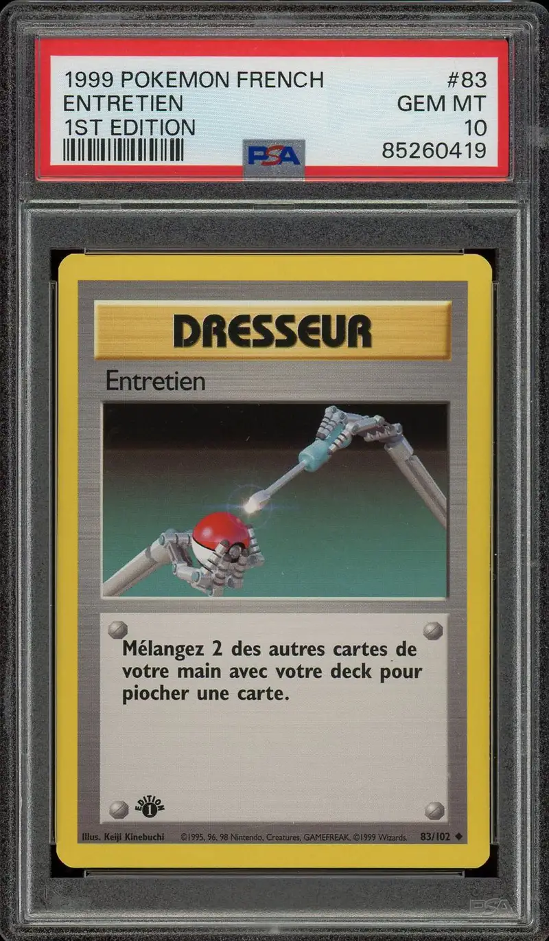 PSA 10 Entretien