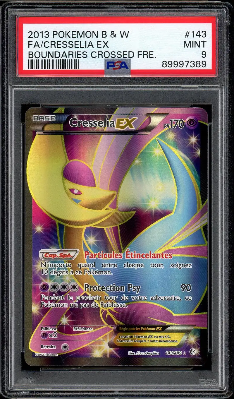 PSA 9 Cresselia Ex