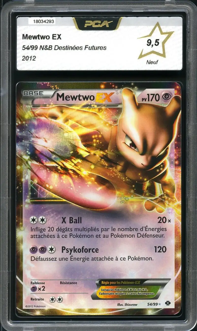 PCA 9.5 Mewtwo Ex