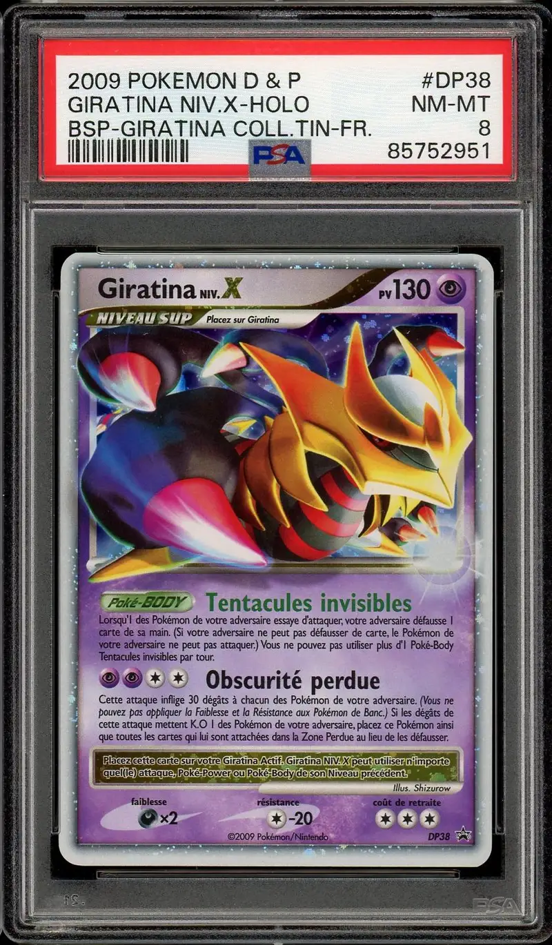 PSA 8 Giratina Niv. X
