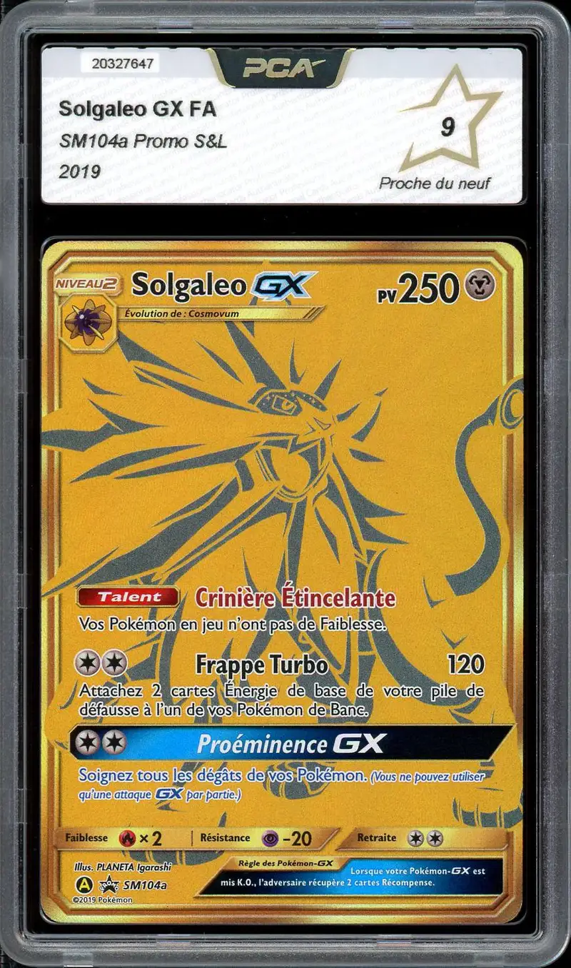 PCA 9 Solgaleo Gx