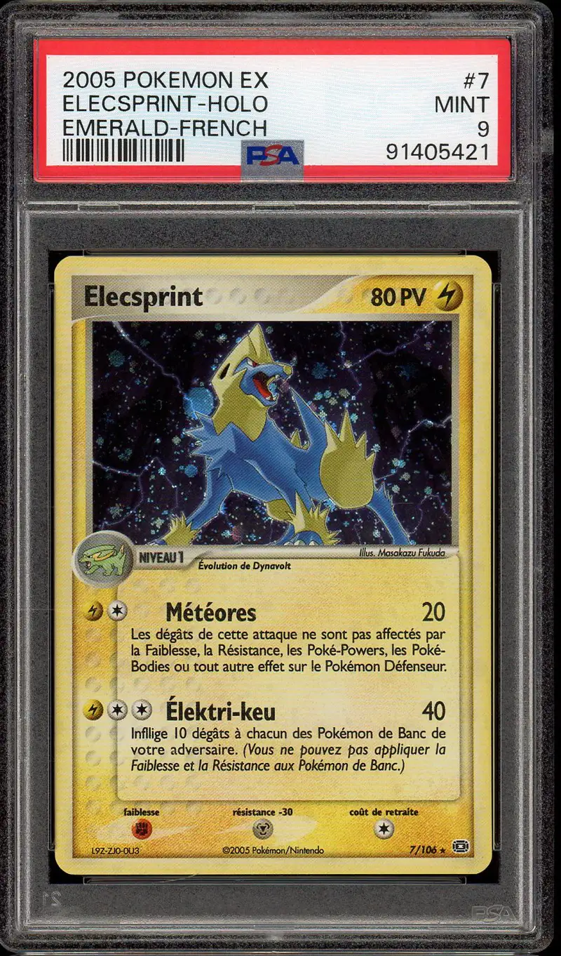 PSA 9 Elecsprint Holo