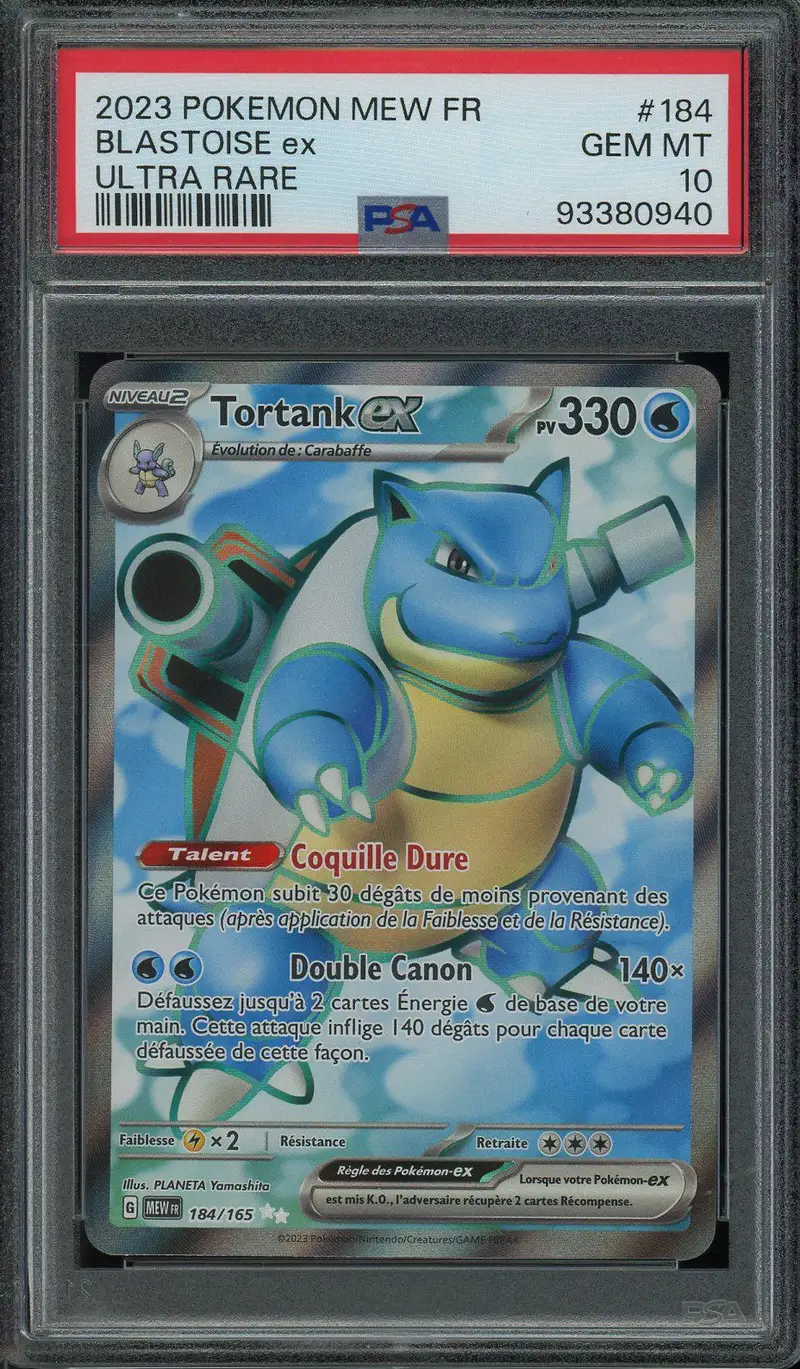 PSA 10 Tortank Ex
