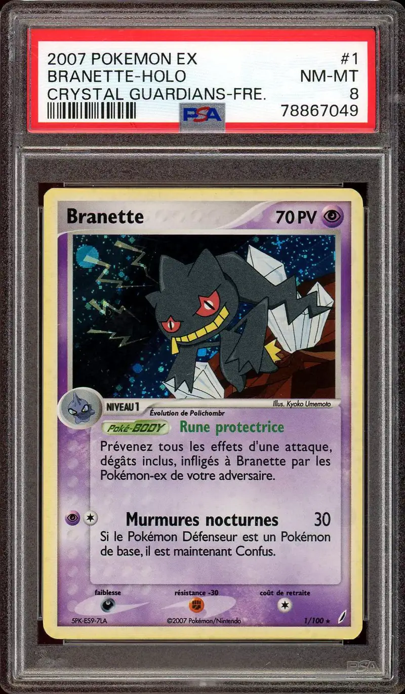 PSA 8 Branette Holo