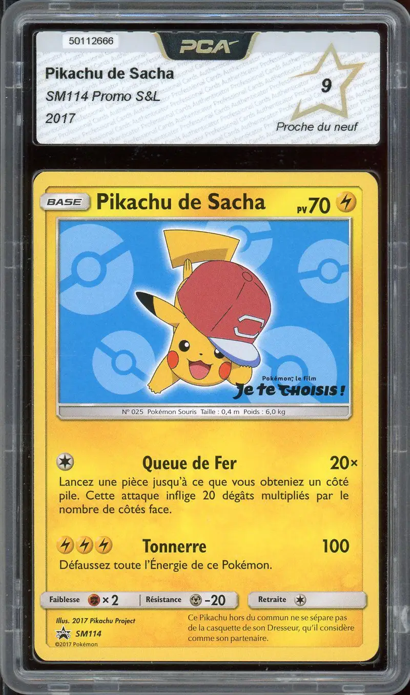 PCA 9 Pikachu de Sacha
