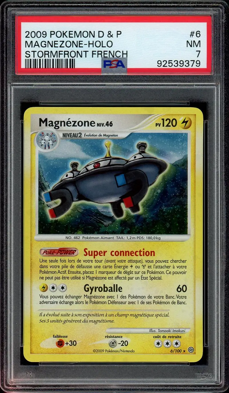 PSA 7 Magnézone Holo