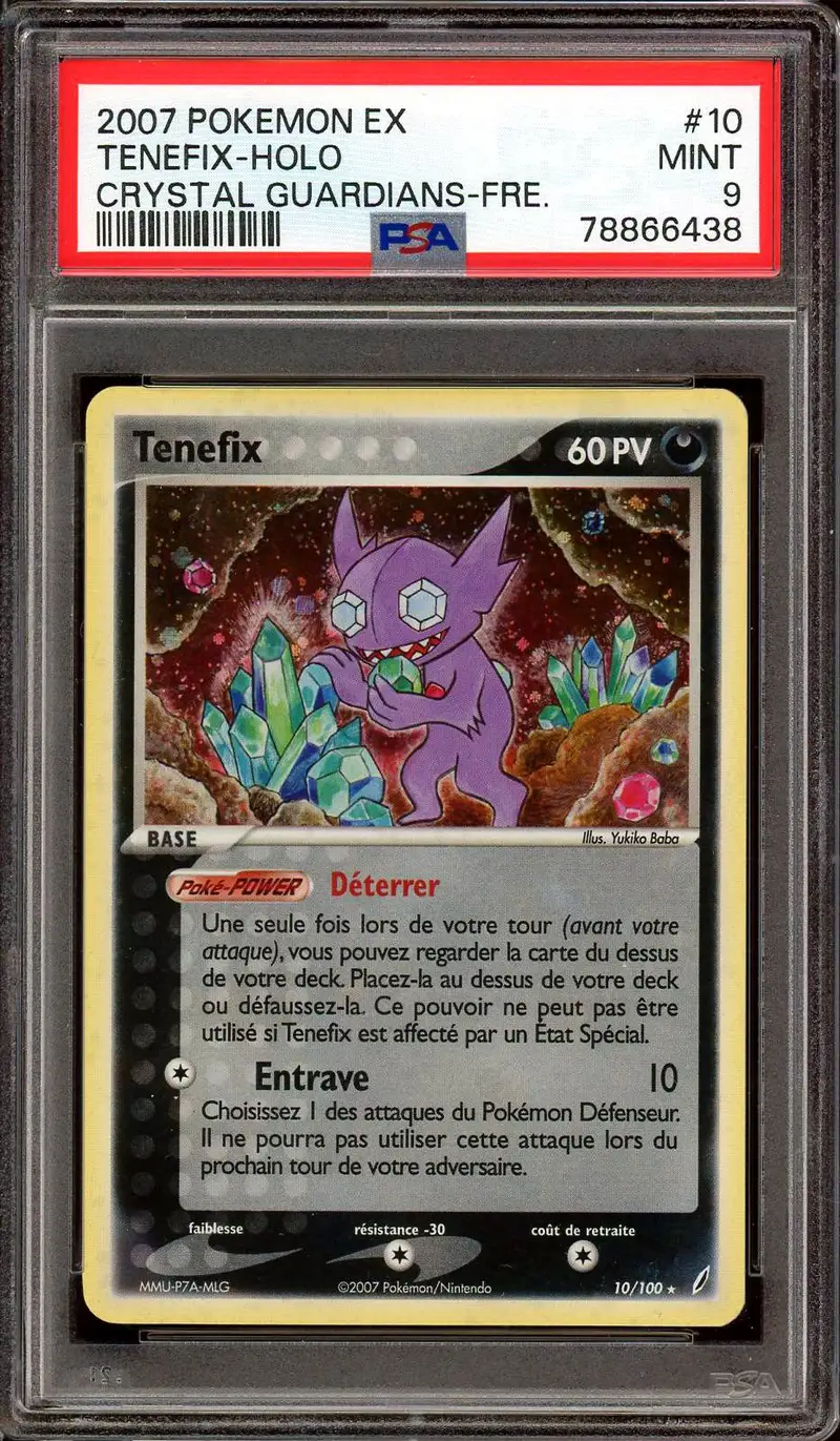 PSA 9 Tenefix Holo