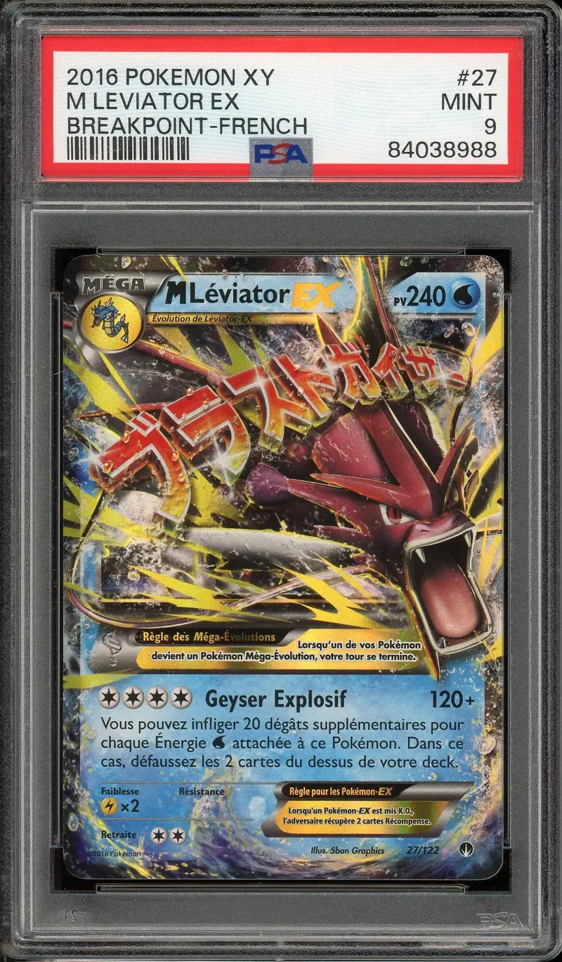 PSA 9 Méga Léviator Ex
