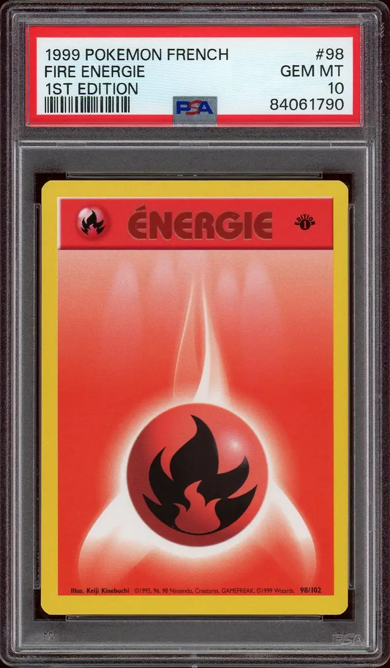 PSA 10 Energie Feu