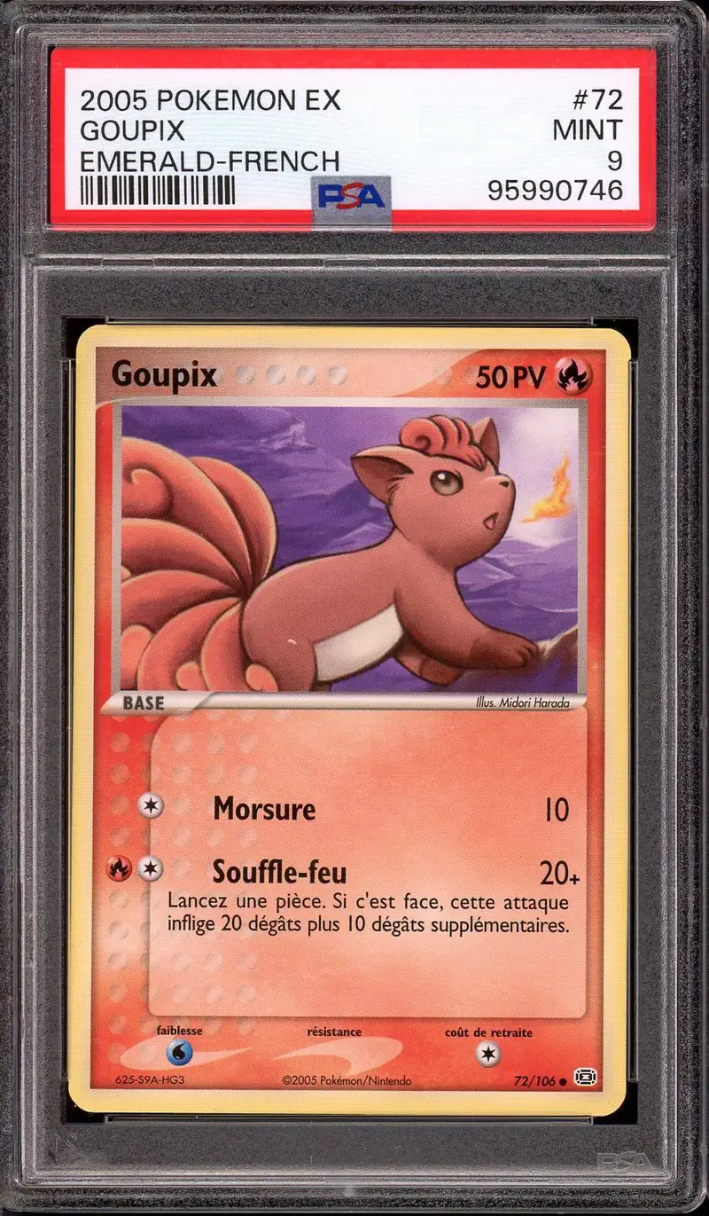 PSA 9 Goupix