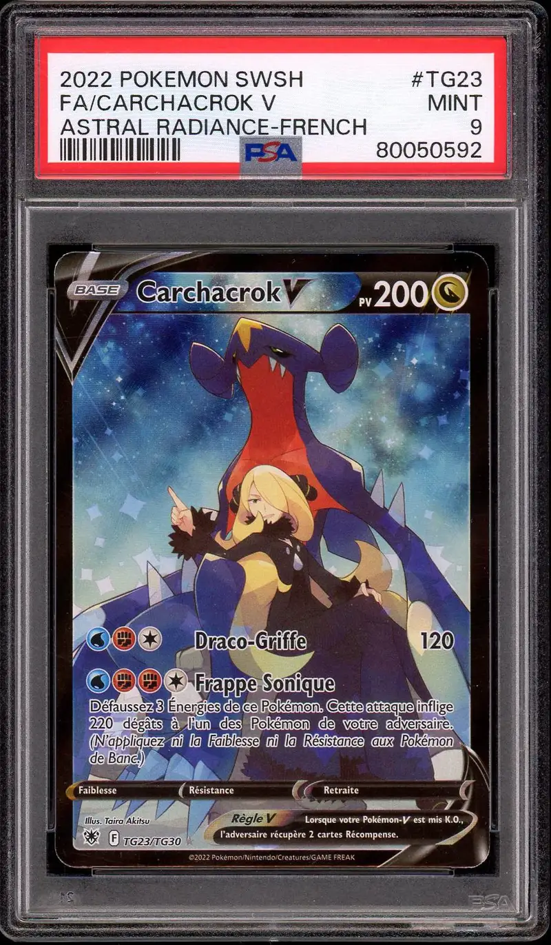 PSA 9 Carchacrok V