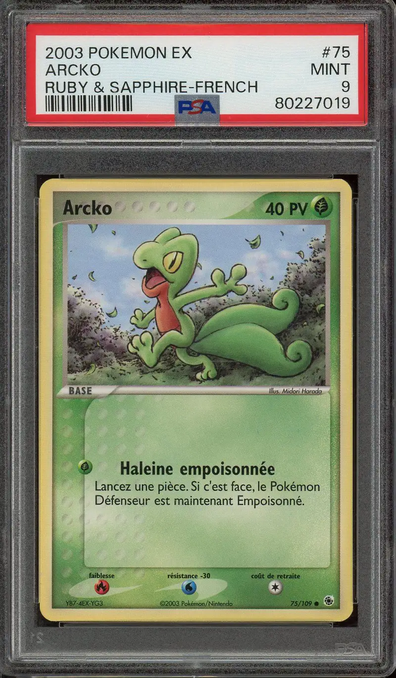 PSA 9 Arcko
