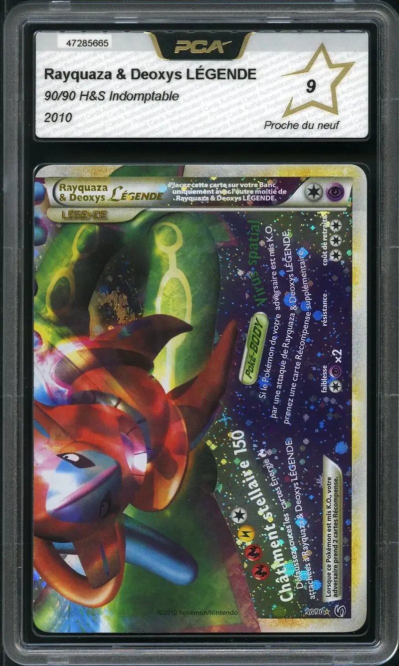 PCA 9 Rayquaza & Deoxys Légende