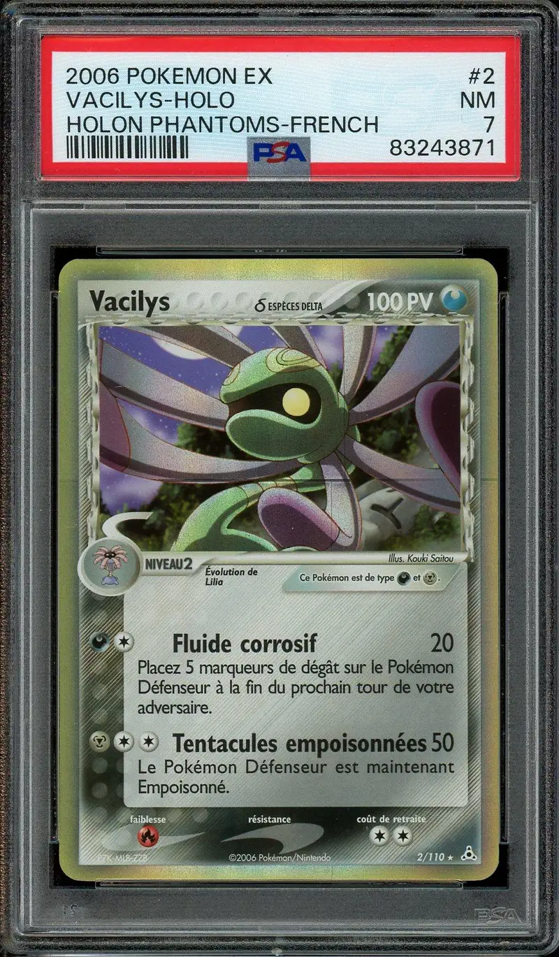 PSA 7 Vacilys Holo